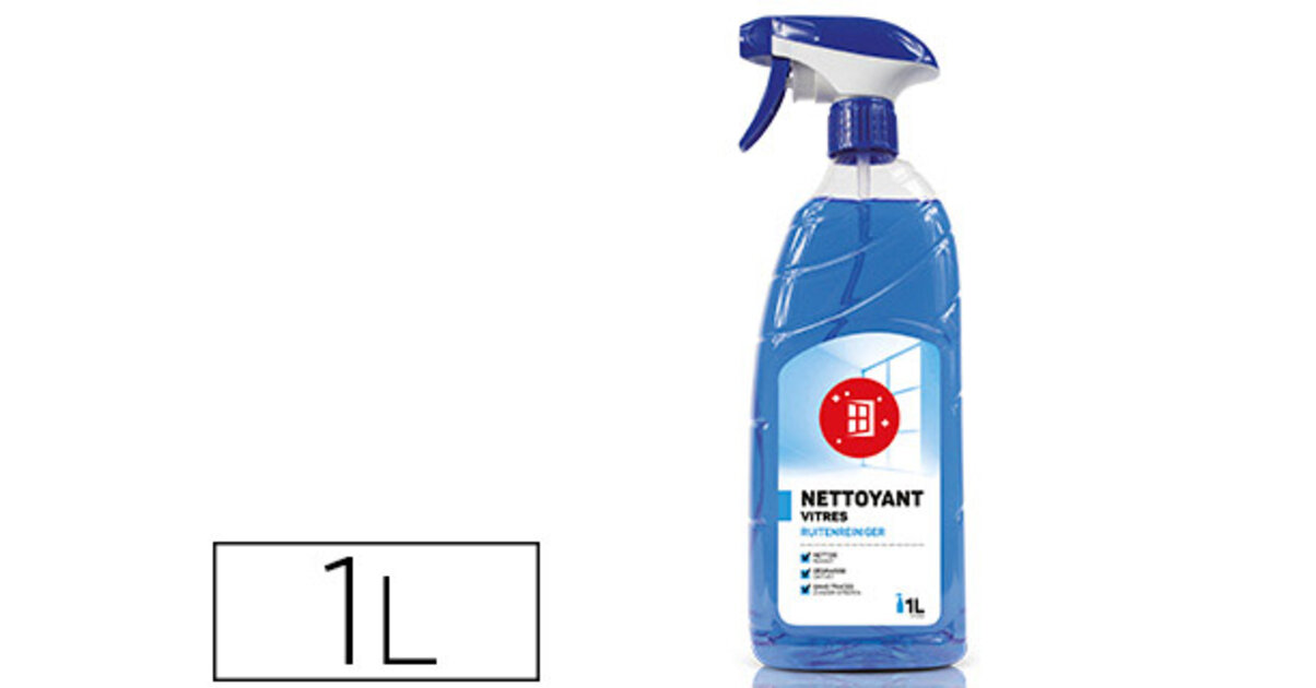 Nettoyant Pour Fenêtres En Plastique MELLERUD – 1 Litre, Efficace Et Prêt à L'emploi