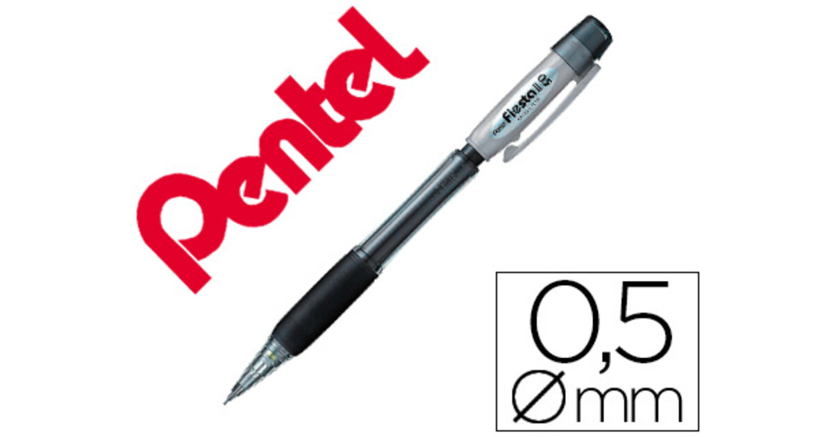 Stock Bureau - PENTEL Porte mines Fiesta II, Pointe 0,7 mm, corps Bleu