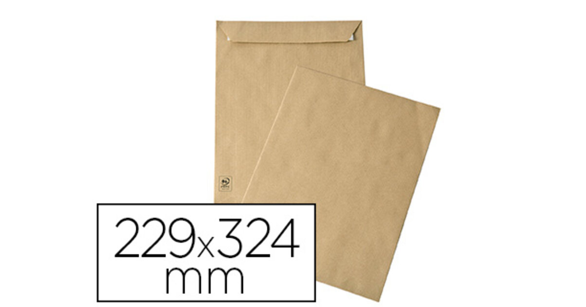 Lot De 25 Enveloppes Kraft à Soufflet C4 229x324 Mm +30 Mm - Fermeture Adhésive, Parfait Pour Envois Postaux économiques