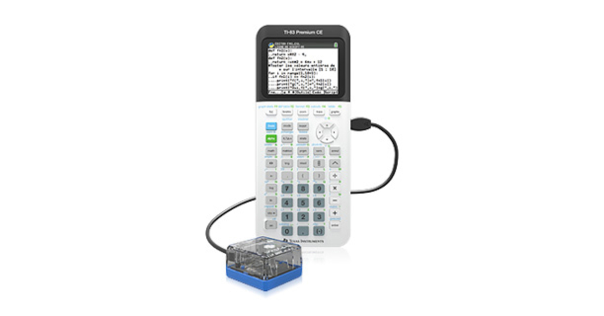 TEXAS INSTRUENTS TI-83 Preiu CE Edition Python – Calculatrice