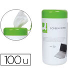Lingettes nettoyantes écrans boîte de 100 Q-Connect vue 2