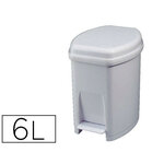 Poubelle à pédale plastique 6 L vue 2