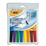 Marqueurs effaçables BIC Velleda 1741 assortis pochette de 8 vue 3