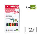 Crayons de couleur Liderpapel Jumbo triangulaires étui de 12 vue 2