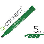 Marqueur permanent Q-Connect pointe biseautée 5 mm vert vue 2
