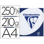 Papier Clairefontaine Clairalfa A4 210 g blanc, ramette de 250 feuilles