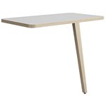 Retour direct Gautier Office Artefact orme et blanc pied bois