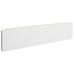 Voile de fond Gautier Office Artefact orme et blanc pour bureau 140 cm