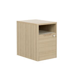 Caisson mobile GAUTIER OFFICE Absolu 1 tiroir 1 niche vue 2