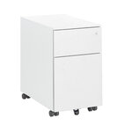 Caisson mobile métal GAUTIER OFFICE blanc 33 cm vue 2