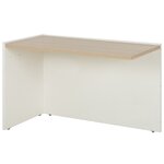 Retour direct réversible Brabant 131 x 60 cm chêne structuré blanc Gautier Office, vue 1