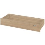 Option tiroir pour bureau Brabant 79 cm chêne du bocage anthracite Gautier Office