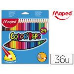 Crayons de couleur Maped ColorPeps Star étui de 24 vue 2