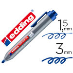 Marqueur rétractable Edding e-12 bleu vue 2