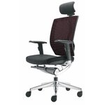 Fauteuil ergonomique MTI Imperium One bordeaux