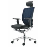 Fauteuil ergonomique MTI Imperium One bleu
