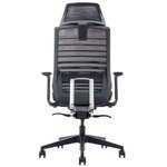 Fauteuil ergonomique MTI Millenium-F noir, vue 4