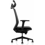 Fauteuil ergonomique MTI Tarkin noir, vue 3