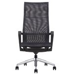 Fauteuil de direction MTI Beevill dossier haut noir vue 2