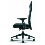 Fauteuil de direction MTI Richmond tissu noir vue 3