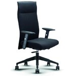 Fauteuil de direction MTI Richmond tissu noir vue 2