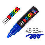 Marqueur Posca PC-7M pointe conique large bleu foncé vue 2
