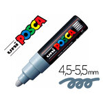 Marqueur Posca PC-7M pointe conique large gris vue 2