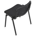 Chaise visiteur GAUTIER OFFICE Twig noir vue 2