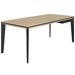 Bureau droit E-Motion 170 cm chêne structuré Gautier Office, vue produit