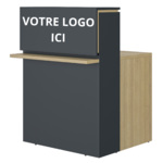 GAUTIER OFFICE ZOOM CHENE DU BOCAGE ACCUEIL 80CM 1U32P28