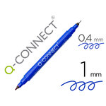 Q-CONNECT STYLO FEUTRE POINTE DOUBLE 169004