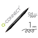 Q-CONNECT STYLO FEUTRE POINTE DOUBLE 169003
