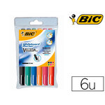 Marqueurs effaçables BIC Velleda 1741 assortis pochette de 6 vue 2