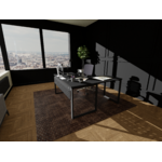 MT International Boon-O Noir Bureau Droit - vue 2