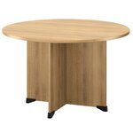 Table ronde 120 cm Jazz+ chêne du bocage Gautier Office