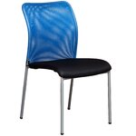 Chaise visiteur MTI Caluan bleu