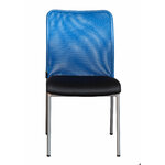 Chaise visiteur MTI Caluan bleu vue 3