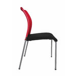 Chaise visiteur MTI Caluan rouge vue 4