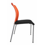 Chaise visiteur MTI Caluan orange vue 4