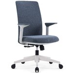 Fauteuil ergonomique MTI Eekway blanc et bleu