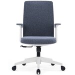 Fauteuil ergonomique MTI Eekway blanc et bleu vue 5