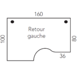 plan compact gauche 160