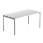 MON NOUVEAU BUREAU ANNAKA BUREAU BLANC PIEDS BLANC