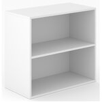 MON NOUVEAU BUREAU BIBLIOTHEQUE BASSE BLANC
