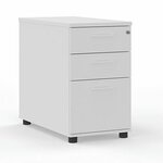 Caisson bout de bureau MNB Madera blanc vue 2