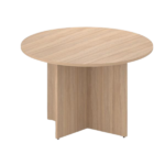 MADERA TABLE RONDE CHENE AMBRE