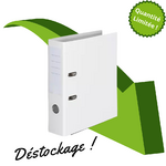 classeur-a-levier blanc