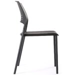 Chaise visiteur MTI Paisley noir