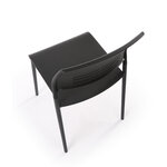 Chaise visiteur MTI Paisley noir vue 6