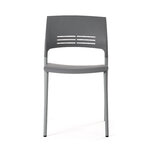Chaise visiteur MTI Paisley gris vue 2